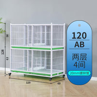 Multi-Tier Pigeon Breeding Cage with Tray for Home Lofts