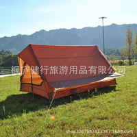 Ultralight A-Frame Tent for 2-3 People, Poleless Outdoor Camping Shelter