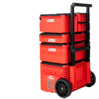 Longbang Industrial Grade Multi-functional Rolling Tool Box Stackable Storage Organizer for Hardware and Fishing Gear