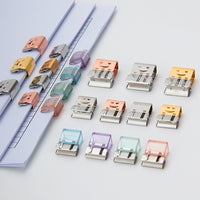 Push Clamp Binder Clips for Documents and Stationery