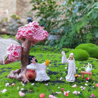 Miniature Chinese Ancient Style Li Bai Figure Model Ornament for Micro Landscape Bonsai DIY Decor