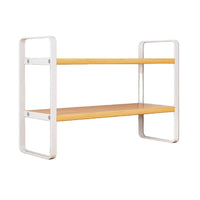 Desktop Storage Shelf Bookcase Multi-layer Desk Organizer for Dorm Office Cosmetics