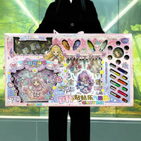 80cm Guka Quiet Book Scene Set for Girls - Creative DIY Craft Kit