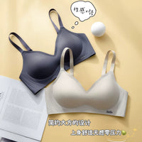ABC Thin Cup Wireless Bra with Cloud-like Liquid Jelly Gel for Women