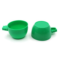 Bird Cage Feeder Drinker Round Bird Bowl Water Box Food Box Bird Cage Accessories Parrot Dual-use Trough Food Container