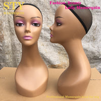 Female Mannequin Head for Wig Display and Storefront Exhibition