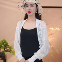 Ice Silk Shawl Cardigan for Air-Conditioned Rooms