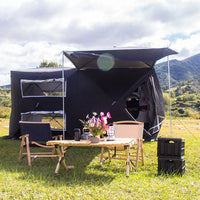 Car Tailgate Tent for Camping and Road Trips, Multi-functional Side Awning, Easy Setup