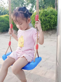 Kids Indoor/Outdoor Hammock Swing Chair with Rope for Balcony and Yard