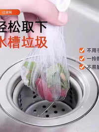 Universal Thickened Reinforced Sink Strainer Mesh, Stainless Steel Kitchen Drain Anti-Clogging Filter, Tear-Resistant
