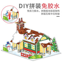 Large 3D Jigsaw Puzzle for Kids, Educational DIY Model Building Toy