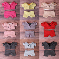 Doll Clothes Suit Set for Cotton Dolls - Vest, Jacket, and Trousers