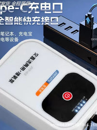Rechargeable Dual-Port Aquarium Air Pump for Fish Tanks and Outdoor Fishing