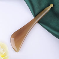 Natural Jade Gua Sha Scraping Tool for Face and Body Lymphatic Drainage and Massage
