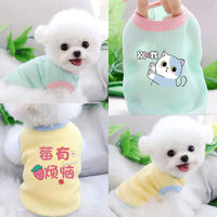 Pet Dog Cat Vest for Small to Medium Breeds - Lightweight, Anti-Shedding, Breathable for Spring/Summer