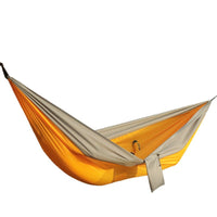 Outdoor Parachute Fabric Hammock for Camping, Travel, and Relaxation - Single and Double Person