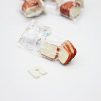 Dollhouse Miniature Sliced Toast Bread Model for OB11 BJD Dolls