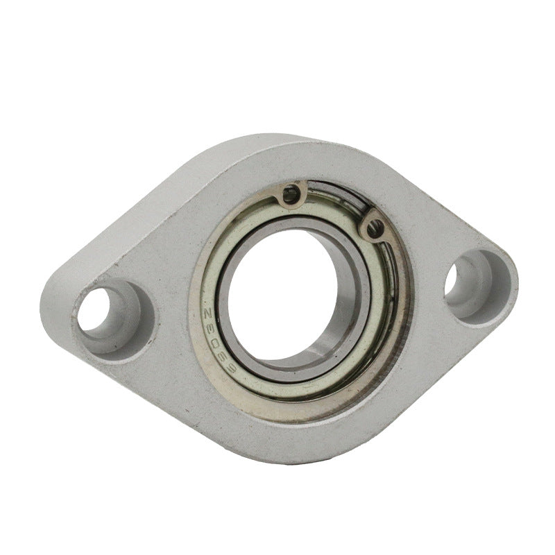 V-Groove Flange Bearing Housing Unit for Linear Motion Systems