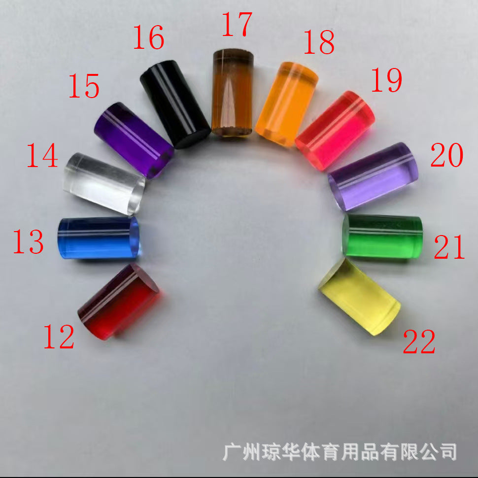 15-16mm Billiard Cue Stick Ferrules and Tips Pads, Various Colors