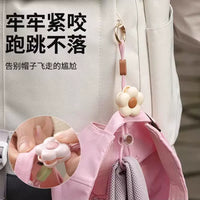 Portable Hat Clip for Travel and Outdoor Activities - Anti-loss Backpack Hat Holder