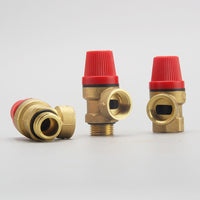 Brass Automatic Pressure Relief Valve for Water Heaters and Boilers, 1/2-inch Double Internal Thread