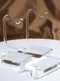 Acrylic Jewelry Display Stand for Bracelets, Bangles, and Pendants