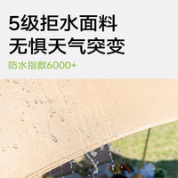 Outdoor Dome Tent Canopy, 2025 New Model, Quick Setup, Sunshade, Rainproof, Blackout Coating