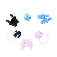 Professional Waterproof Nose Clip and Ear Plugs Set for Swimming and Diving