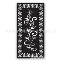 Wrought Iron Villa Garden Fence Outdoor Decorative Metal Railing Landscape Barrier