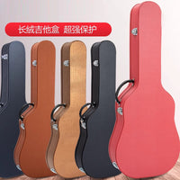 Premium Wood Shell 41-inch Acoustic Guitar Hard Case for Girls