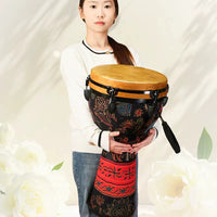 High-Quality PVC Djembe Drum for Kids & Adults, 10/12-inch Tunable African Hand Drum for Stage Performance