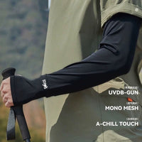 Unisex UV Protection Cooling Arm Sleeves for Outdoor Sports