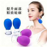 Silicone Facial Cupping Set for Lymphatic Drainage and Skin Lifting