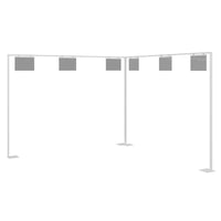 Retail Display Rack with Advertising Board