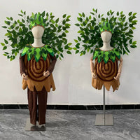 Kids' Tree & Plant Costume Set for Stage Performances