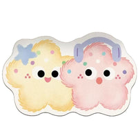 Cartoon Diatomaceous Earth Bath Mat Quick Dry Non-Slip Absorbent Floor Mat for Bathroom Entrance