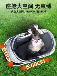 2026 Pet Stroller with Detachable Carrier for Small to Medium Dogs and Cats, Lightweight Foldable Design