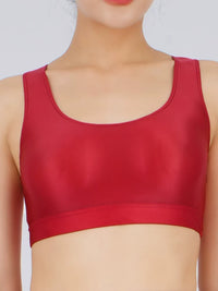 High Elastic Silky Sheer Running Vest Breathable Fitness Crop Top for Men and Women