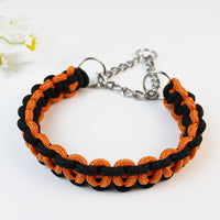 Hand-Woven Multi-Color Rope Pet Dog Collar Adjustable Neck Chain