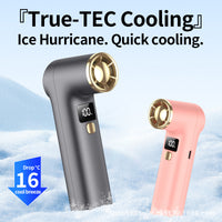 Mini USB Rechargeable Handheld Fan, Brushless Portable Cooler