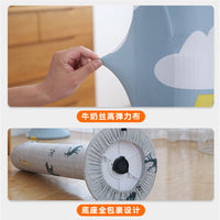 Luxury Tower Fan Dust Cover Elastic Milk Silk Full Wrap for Midea Xiaomi Gree