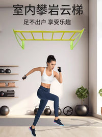 Kids Indoor Wall Ladder Climbing Frame for Home Fitness Training and Pull-ups