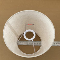 Linen Fabric Lampshade for E27 Table and Floor Lamps, Vintage Style DIY Replacement