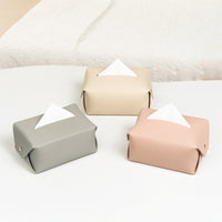 Minimalist Wabi-Sabi Style Tissue Box for Home, Office, Car, and Hotel