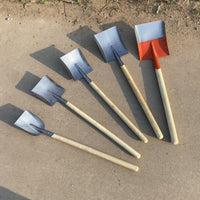 Mini Steel Shovel with Handle for Garden, Coal, and Waste Cleanup