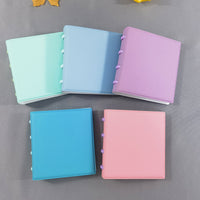 Mini 3-Inch Photo Card Holder Album with Mushroom Buckle, 40 Pockets