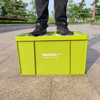 Industrial Style PP Plastic Storage Box for Outdoor Camping and Car Trunk Organization