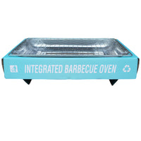 Disposable BBQ Grill Portable Outdoor Camping Picnic Charcoal Stove for Roasting Meat and Tea