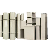 PP/PPS Flame Retardant Air Ducting for HVAC Systems - Round & Rectangular Ventilation Pipes