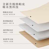 Wabi-Sabi Style Cartoon Diatomaceous Earth Absorbent Mat for Kitchen Countertops and Coffee Machines